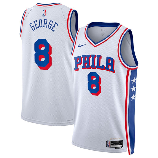 Philadelphia 76ers Nike 2025/26 Edition Swingman Jersey - Paul George - Unisex