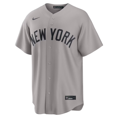 Men's Aaron Judge Gray New York Yankees Road Replica Jersey