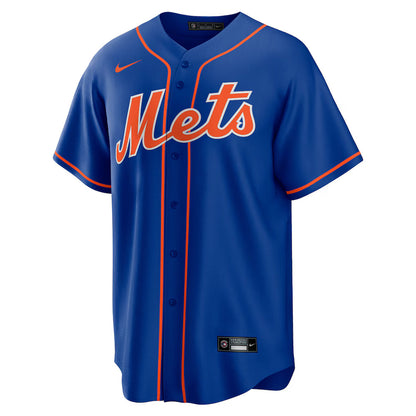 Men's New York Mets Francisco Lindor Royal Big & Tall Alternate Replica Player Jersey