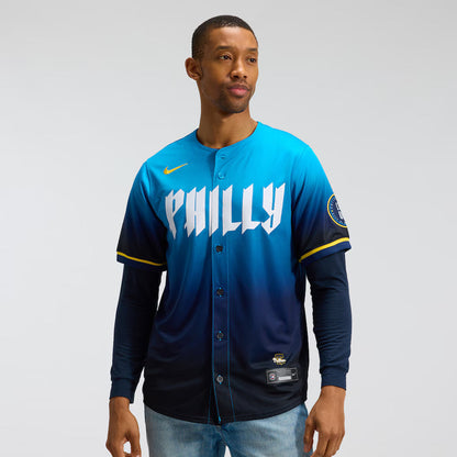 Men's Philadelphia Phillies Navy City Connect Limited Jersey