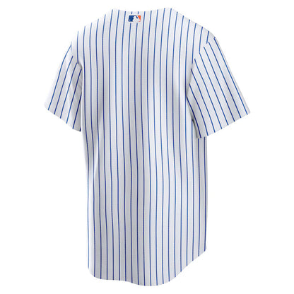 Men's New York Mets White Home Replica Team Jersey